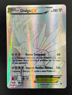 Full Art Silver - NM - Dialga EX Pokemon XY Phantom Forces 122/119 - Portuguese - Image 1