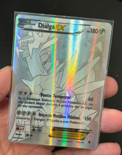 Full Art Silver - NM - Dialga EX Pokemon XY Phantom Forces 122/119 - Portuguese - Image 3