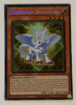 Yu-Gi-Oh! Lightsworn Dragonling (MP25-EN066) - Secret Rare - Image 1