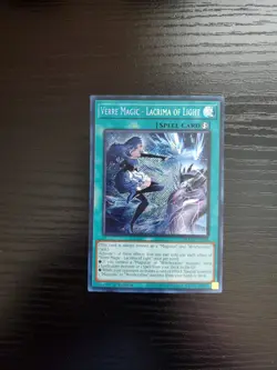 Yugioh - Verre Magic - Lacrima of Light - Secret Rare - BLMM-EN046 - Image 1