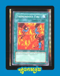 Tremendous Fire - DB2-EN053 - Common - Unlimited Edition YuGiOh - Image 1