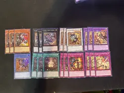 Clown Crew Deck Core 22 Card BLZD Blazing Dominion Yu-Gi-Oh - Image 1
