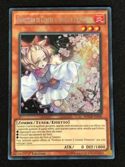 Yugioh Ash Blossom & Joyus Spring MACR-EN036 1st Secret (LP) Italian - Image 1