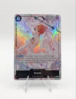 Nami OP15-086 SR Alt Art Parallel Wedding Dress One Piece TCG English NM - Image 1