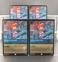 Disney Lorcana Gosalyn Mallard - Curious Child 149/204 Winterspel UC Foil 4 Card - Image 1
