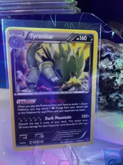 Pokemon 2017 Knock Out Tyranitar Promo Card New - Image 1