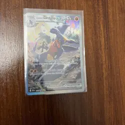 Pokemon TCG Destined Rivals Cynthia's Garchomp EX Card #232/182 - Image 1