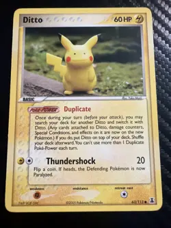 Pokemon TCG Ditto EX Delta Species Card 63/113 Regular Common - Image 2