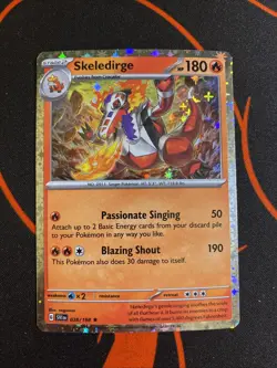 Skeledirge - (Sparkle Holo) 038/198 Miscellaneous Cards & Products Holo - Image 1