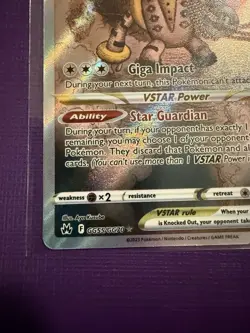 Regigigas VSTAR Crown Zenith Galarian Gallery Pokemon TCG Card #GG55/GG70 NM - Image 5