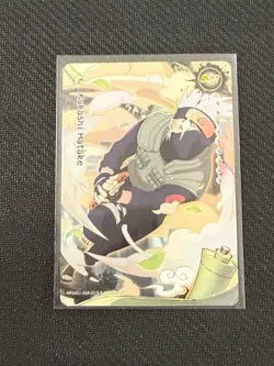 Kakashi Hatake NRSA01-SSR-017L3 Foil Naruto Kayou Card Heavenly Scroll Eng NM - Image 1