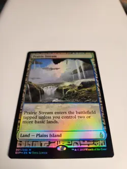 MTG Foil Prairie Stream Zendikar Expeditions Card NM Mint Condition - Image 3