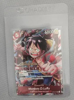 Monkey.D.Luffy ST01-012 Treasure Cruise Winner - One Piece Card Game - Image 1