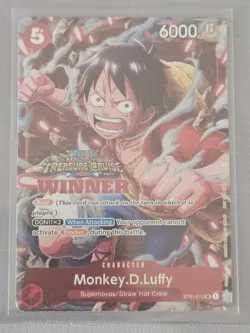 Monkey.D.Luffy ST01-012 Treasure Cruise Winner - One Piece Card Game - Image 2