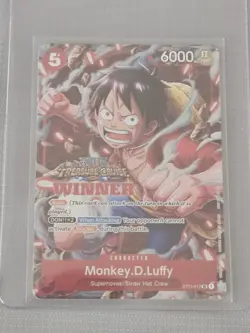 Monkey.D.Luffy ST01-012 Treasure Cruise Winner - One Piece Card Game - Image 4
