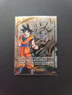 Goku Energy Marker Promo Prize Gold E01-01 Dragon Ball Fusion World Card English - Image 1