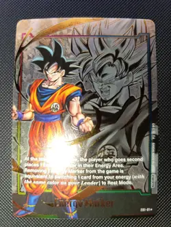Goku Energy Marker Promo Prize Gold E01-01 Dragon Ball Fusion World Card English - Image 3