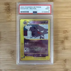 PSA 9 Haunter Reverse Holo 63/144 - 2003 Skyridge Rare E Series Pokemon Card - Image 1