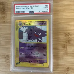 PSA 9 Haunter Reverse Holo 63/144 - 2003 Skyridge Rare E Series Pokemon Card - Image 4