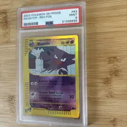 PSA 9 Haunter Reverse Holo 63/144 - 2003 Skyridge Rare E Series Pokemon Card - Image 5