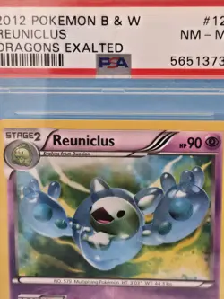PSA 8 Reuniclus Dragons Exalted 2012 Shiny Secret Rare Card 126/124 NM-MT - Image 2