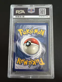 Ninetales 12/102 Base Set Holo 1999 Pokemon Card PSA 7 NM - Image 3