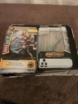 Redakai Conquer the Kairu Battle Tin w/ Kairu Cards Lot Spin Master 2011 - Image 3