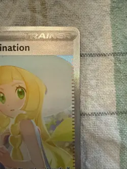 Pokemon TCG Holo Ultra Rare Full Art Lillie's Determination Trainer Card 184/132 - Image 4