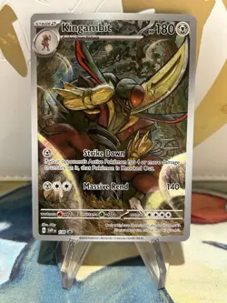 Kingambit SVP130 Promo SV: Scarlet & Violet Promo Cards NM - Image 1