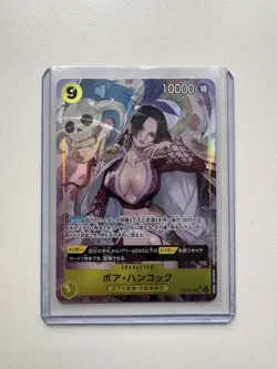 Boa Hancock OP14-112 SR-P The Azure Sea's Seven ONE PIECE Card Japanese 2025 NM - Image 1