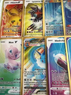 Pokemon 3D Gold Fan Art 10 cards Lot🖼NM - Image 1