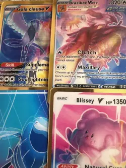 Pokemon 3D Gold Fan Art 10 cards Lot🖼NM - Image 3