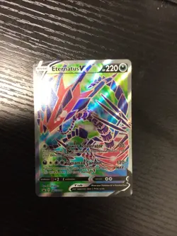 Eternatus V SWSH044 SWSH: Sword & Shield Promo Cards Holo - Image 1
