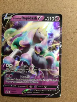 Galarian Rapidash V SWSH111 SWSH: Sword & Shield Promo Cards Holo - Image 1