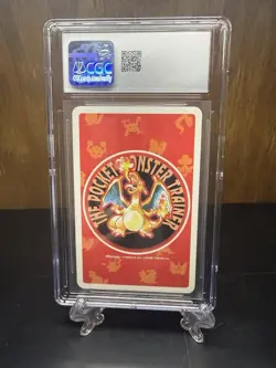 Pokemon Rhydon Red Deck #6 CGC 8.5 Japanese 1996 Vintage Graded Card - Image 2
