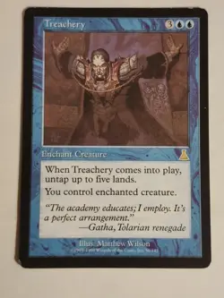 MTG Magic The Gathering Treachery #50 Urza's Destiny Enchant Creature LP - Image 1