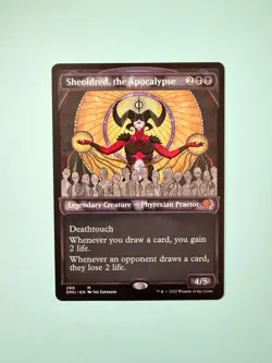 MTG Magic the Gathering Sheoldred, the Apocalypse (290/552) Dominaria United NM - Image 1