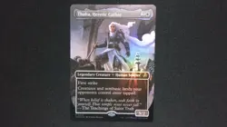 Thalia, Heretic Cathar (Borderless) Foil R Innistrad Remastered 300 LP - Image 1