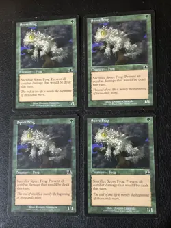 Spore Frog X4 Prophecy Various Cond See Pics Front/back - Image 1
