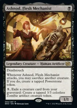 Ashnod, Flesh Mechanist [The Brothers' War] Magic MTG - Image 1