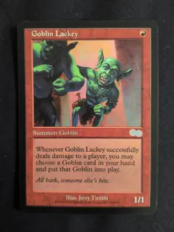 Goblin Lackey Urzas Legacy Magic The Gathering 190/350 - Image 1