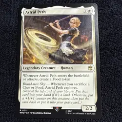 Astrid Peth Universes Beyond: Doctor Who Regular Magic MTG 0011 WHO Near Mint - Image 1