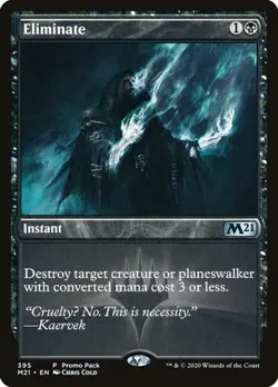 Eliminate - Foil Promo Core Set 2021 LP MTG - Image 1