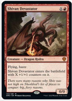 Shivan Devastator Dominaria United Regular - Image 1