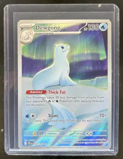 2025 Pokemon Phantasmal Flames Dewgong Illustration Rare #097/094 - Image 1