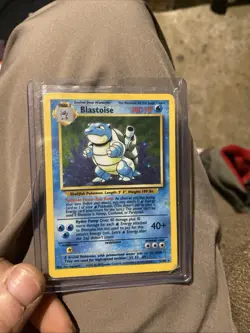 Pokemon TCG Blastoise 2/102 Base Set Holo Rare Stage 2 Wizards of the Coast - Image 1