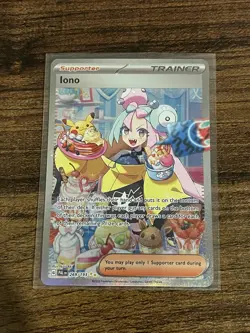 Iono 269/193 Pokemon TCG Sv02: Paldea Evolved SIR NM+ - Image 1