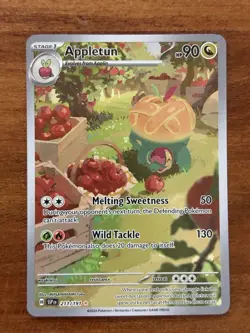 Appletun 211/191 Sv08: Surging Sparks Holo Pokemon TCG Full Art - Image 1