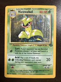 Victreebel 14/64 Holo Pokemon TCG Jungle DMG - Image 1