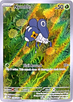Pokemon Nymble 96/094 - Phantasmal Flames - NM - Image 1